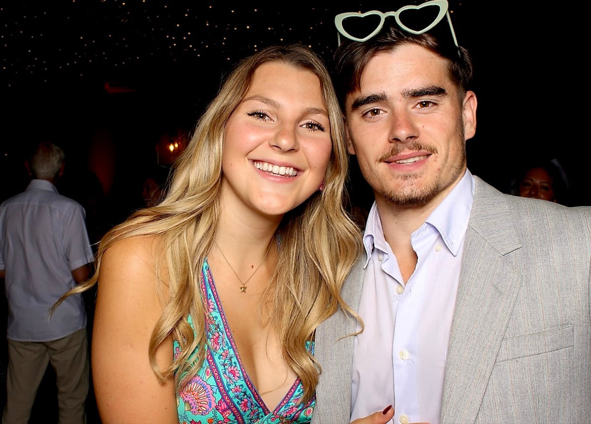 Tayler with her boyfriend